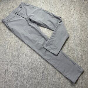 Lululemon Commission Pants Men 30 x 31 Gray Classic Fit Tapered LM5985S